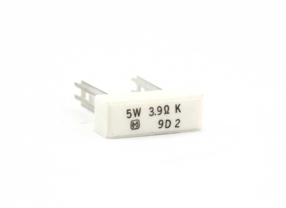 Opornik Drutowy Ceramiczny 3,9OHM 5W