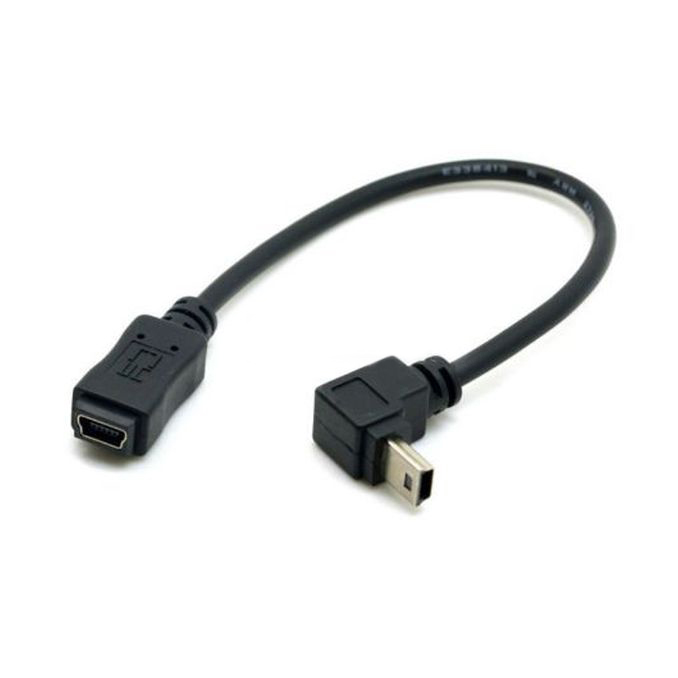 

Kabel Przedłużacz MiniUSB na Mini Usb Dolny 0,2M