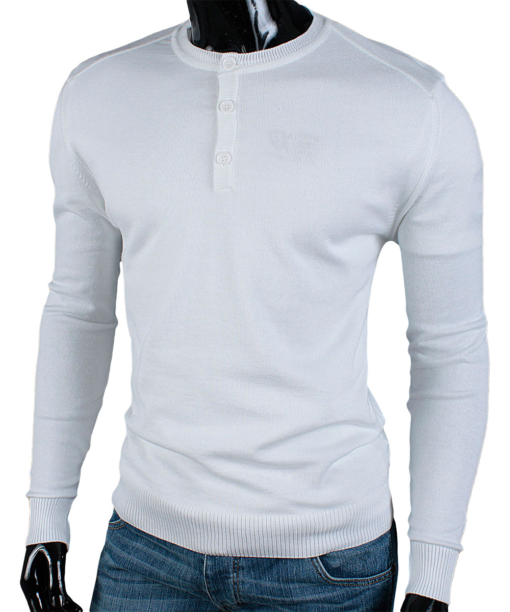 

Produkt_pl Sweter Męski Bawełna CD03 Biały__XXL