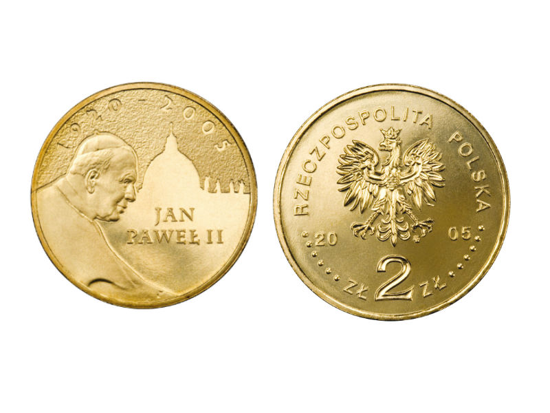 2 zł - Jan Paweł II 2005