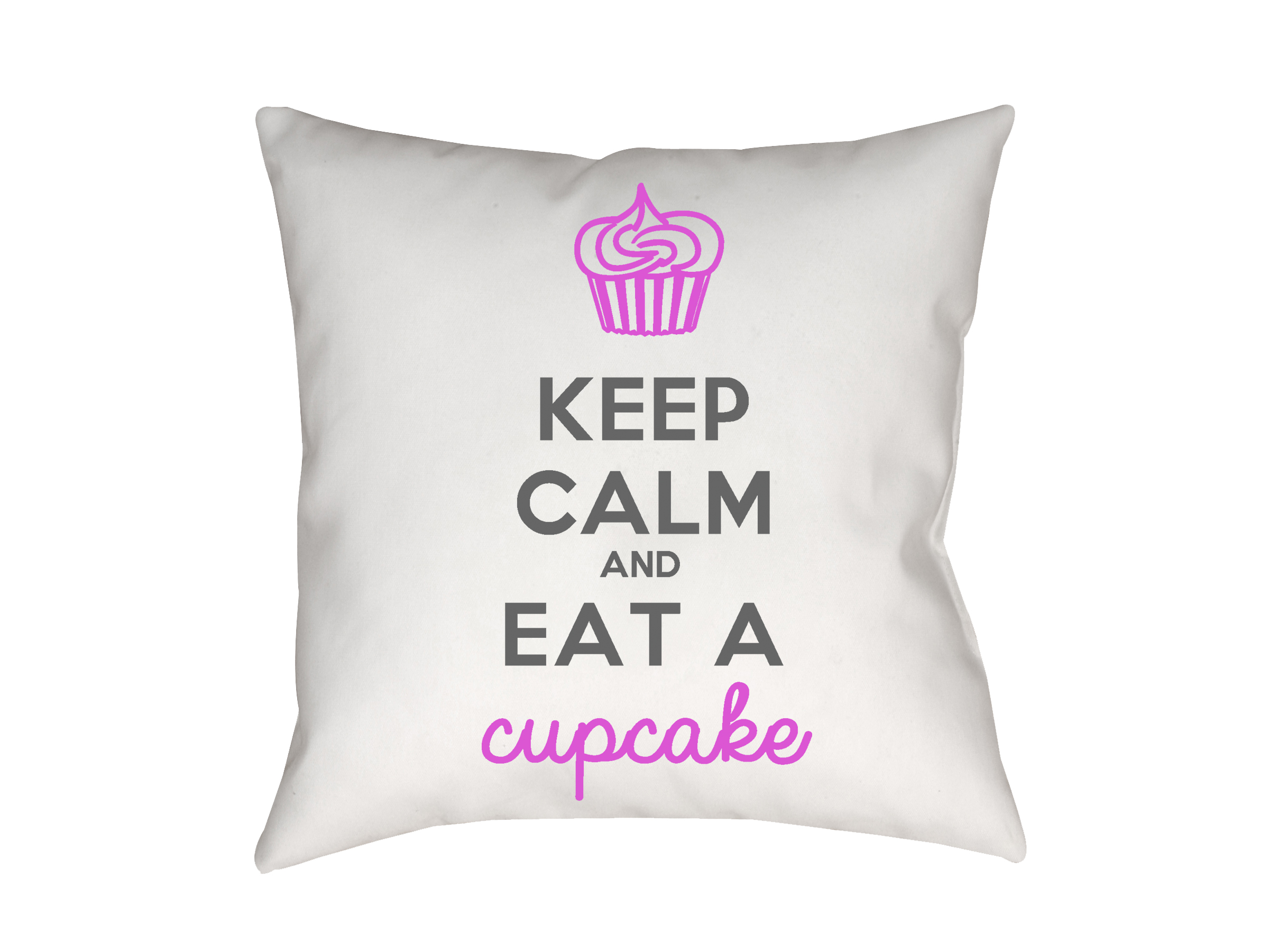 

Poduszka Keep Calm And Eat A Cupcake Wzory
