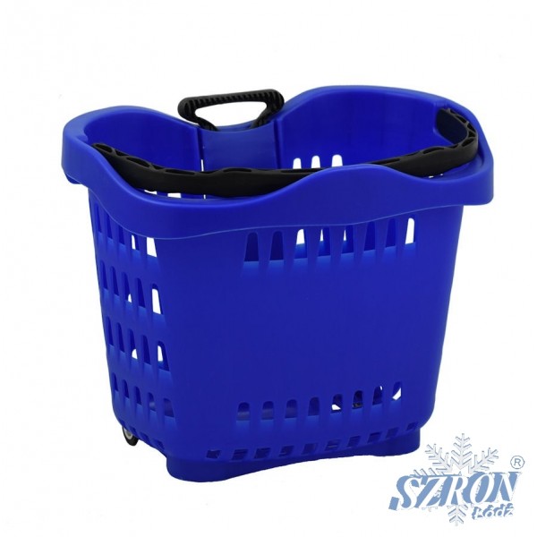 KOSZYK SKLEPOWY Z RĄCZKĄ I KÓŁKAMI JS-SBN07 Marka inny