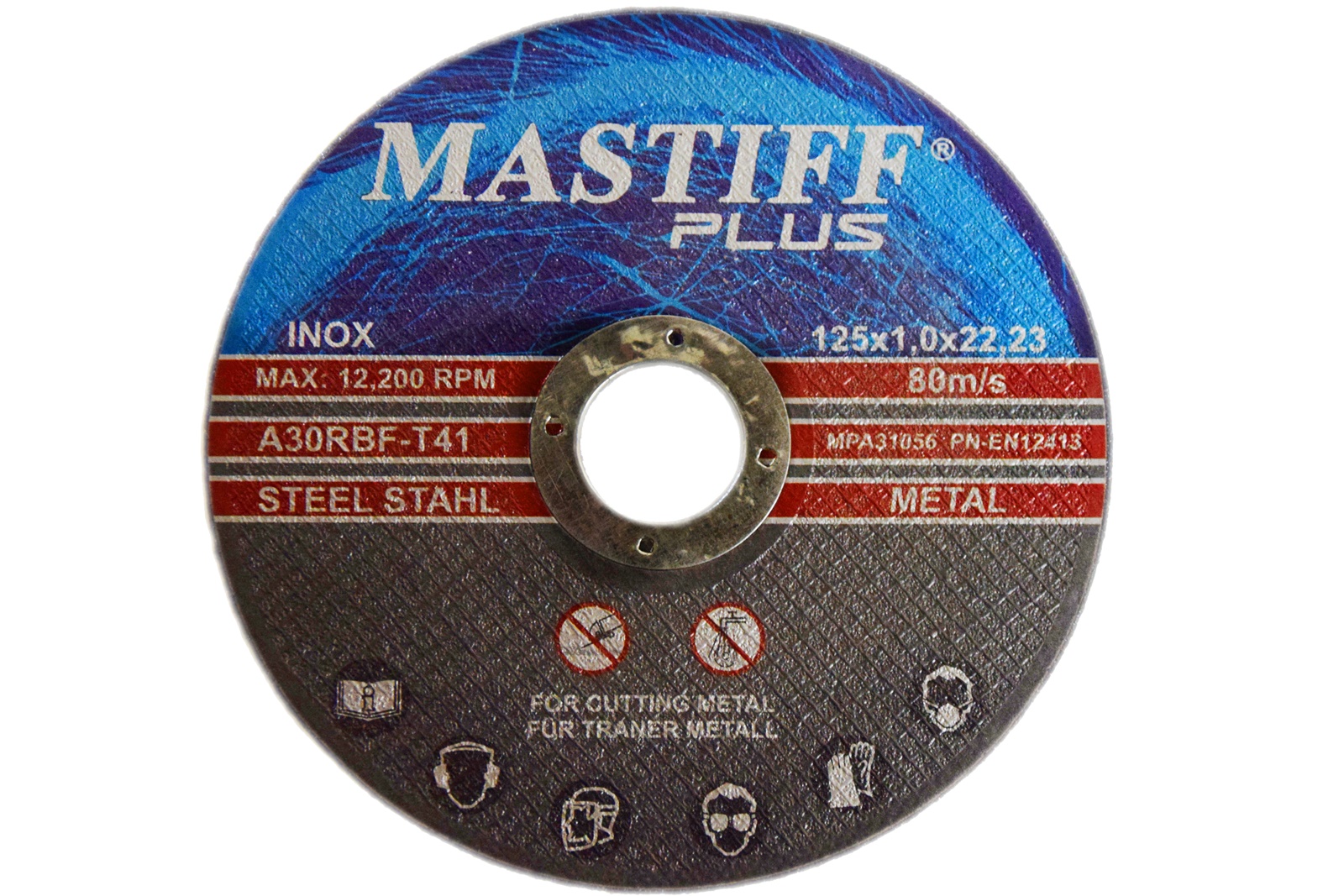

Tarcza do cięcia metalu stali Inox 125x1--50szt.