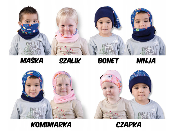 Wielofunkcyjna chusta BABY POLAR BUFF dla dzieci EAN (GTIN) 8428927179746