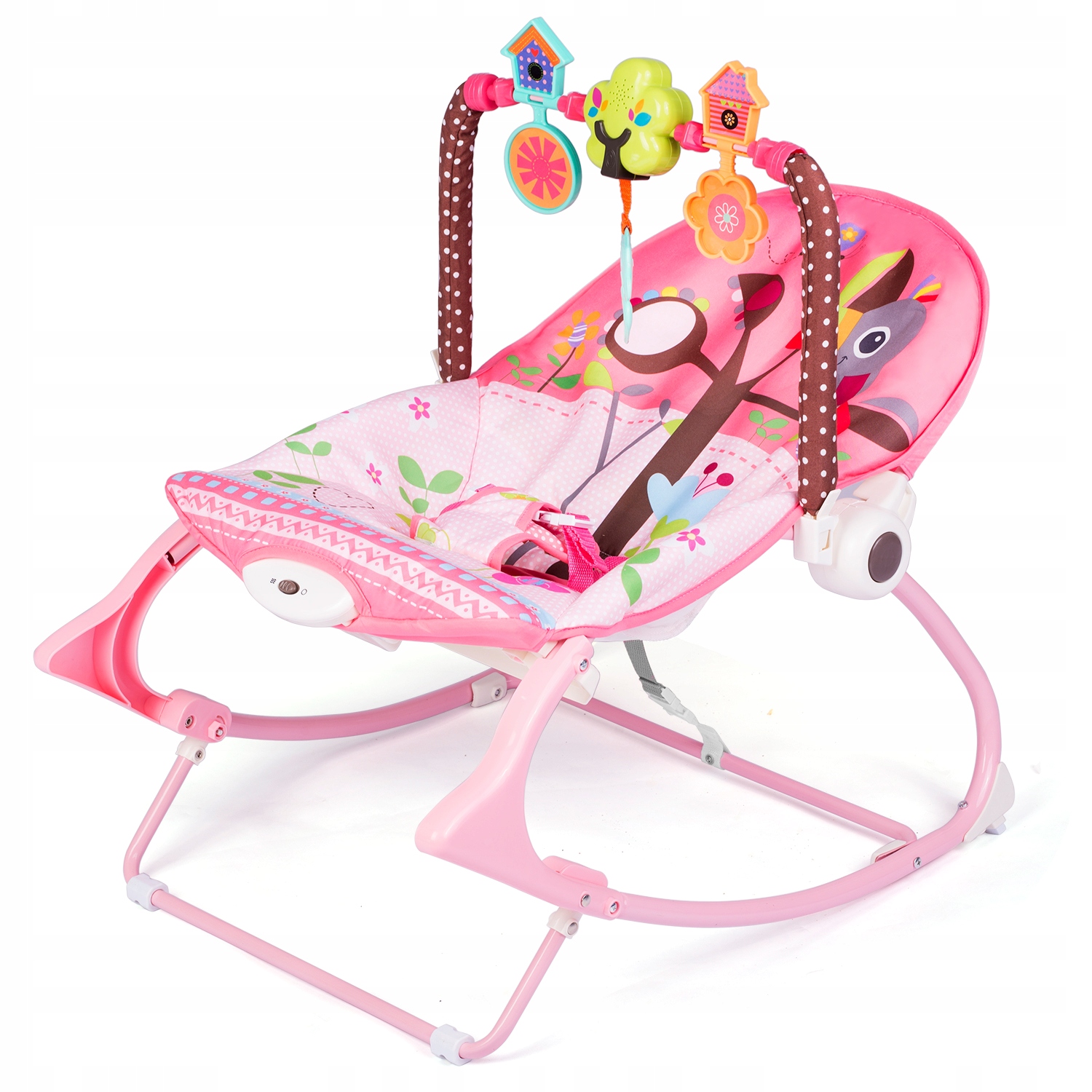 LEŻACZEK BUJACZEK 3W1 RICOKIDS 0+ WIBRACJE MUZYKA Model 7303