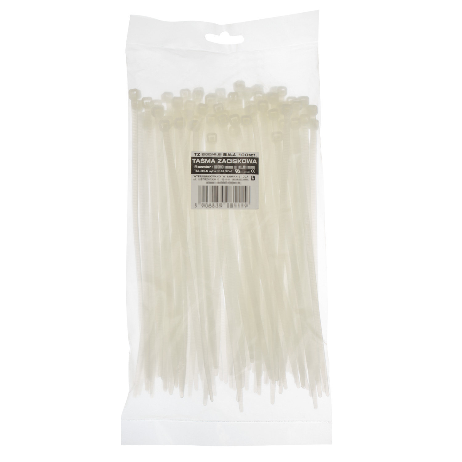 

Wysokiej Jakości opaski zaciskowe 140mm x 3,6mm Bi