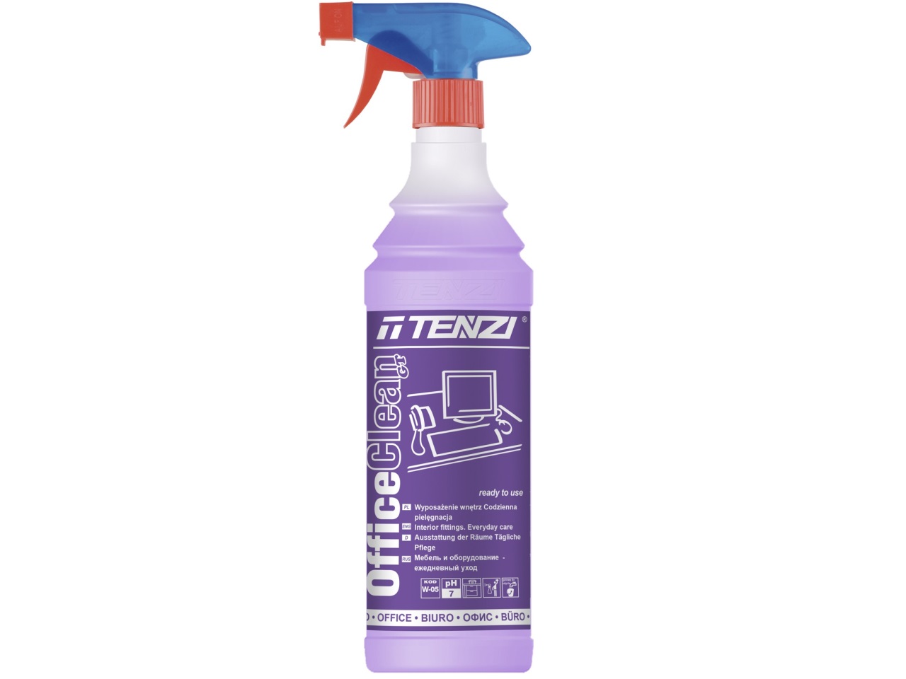 

Tenzi Office Clean Płyn Do Mycia Mebli Kwiatowy