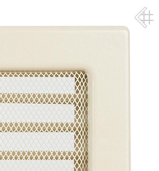 Kratka kominkowa z żaluzją 17x49cm KREMOWA 49KX Kolor dominujący odcienie beżu