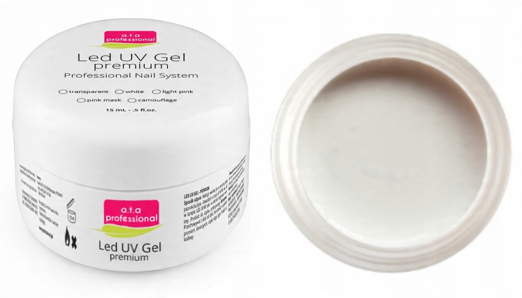 

Żel Uv Led Jednofazowy White 5 ML