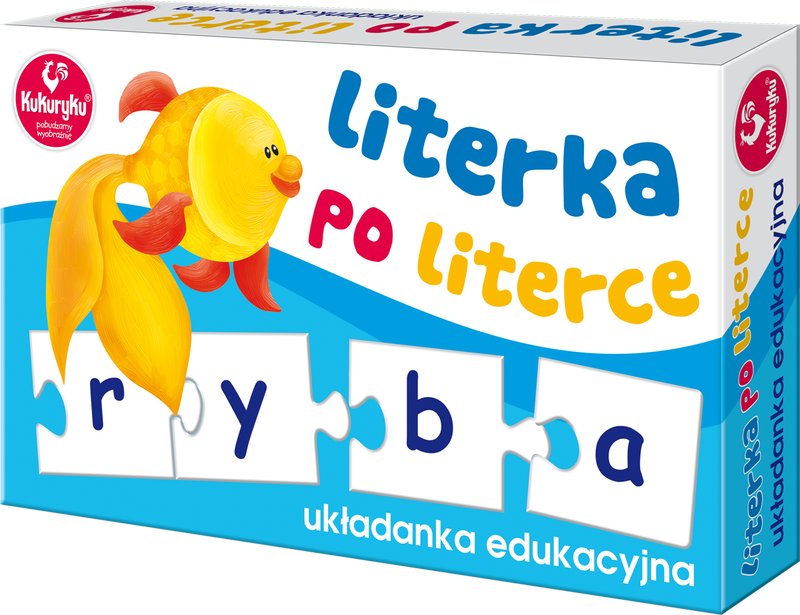 

Literka po Literce Adamigo Układanka Edukacyjna