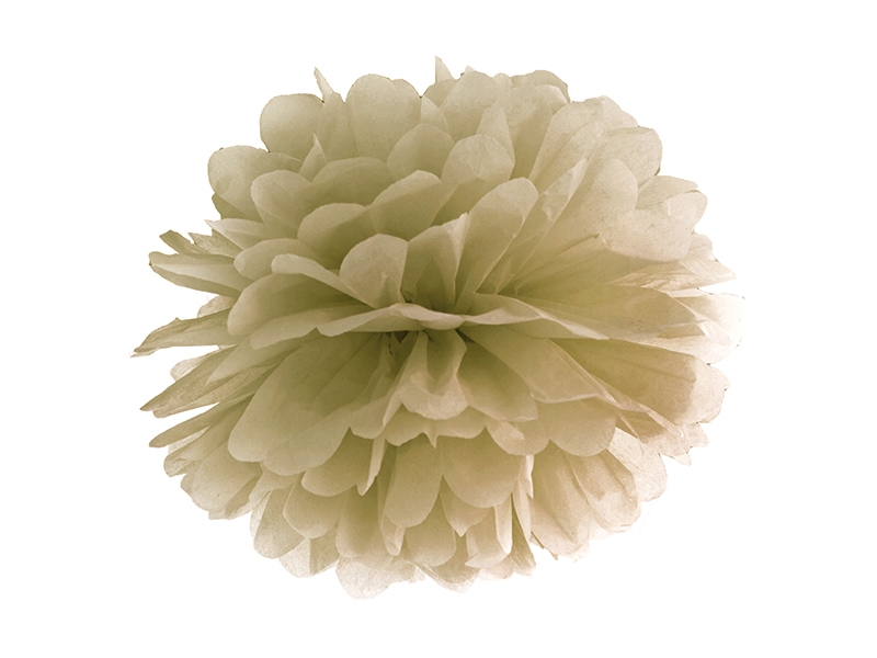 

Pompon bibułowy kolor złoty 35cm