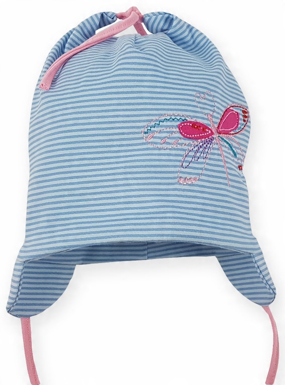 

Yo! Czapka bawełniana Motyl na wiosnę 42-44 cm