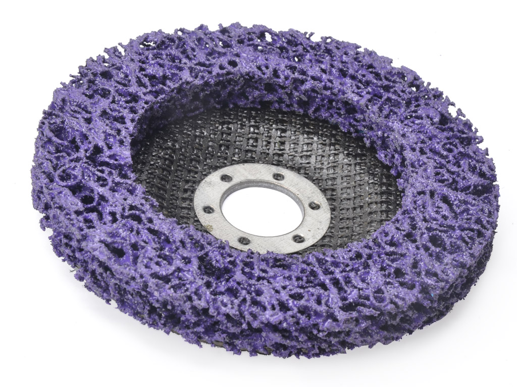 ŚCIERNICA TARCZA ŚCIERNA Z WŁÓKNINY FIOLETOWA 125