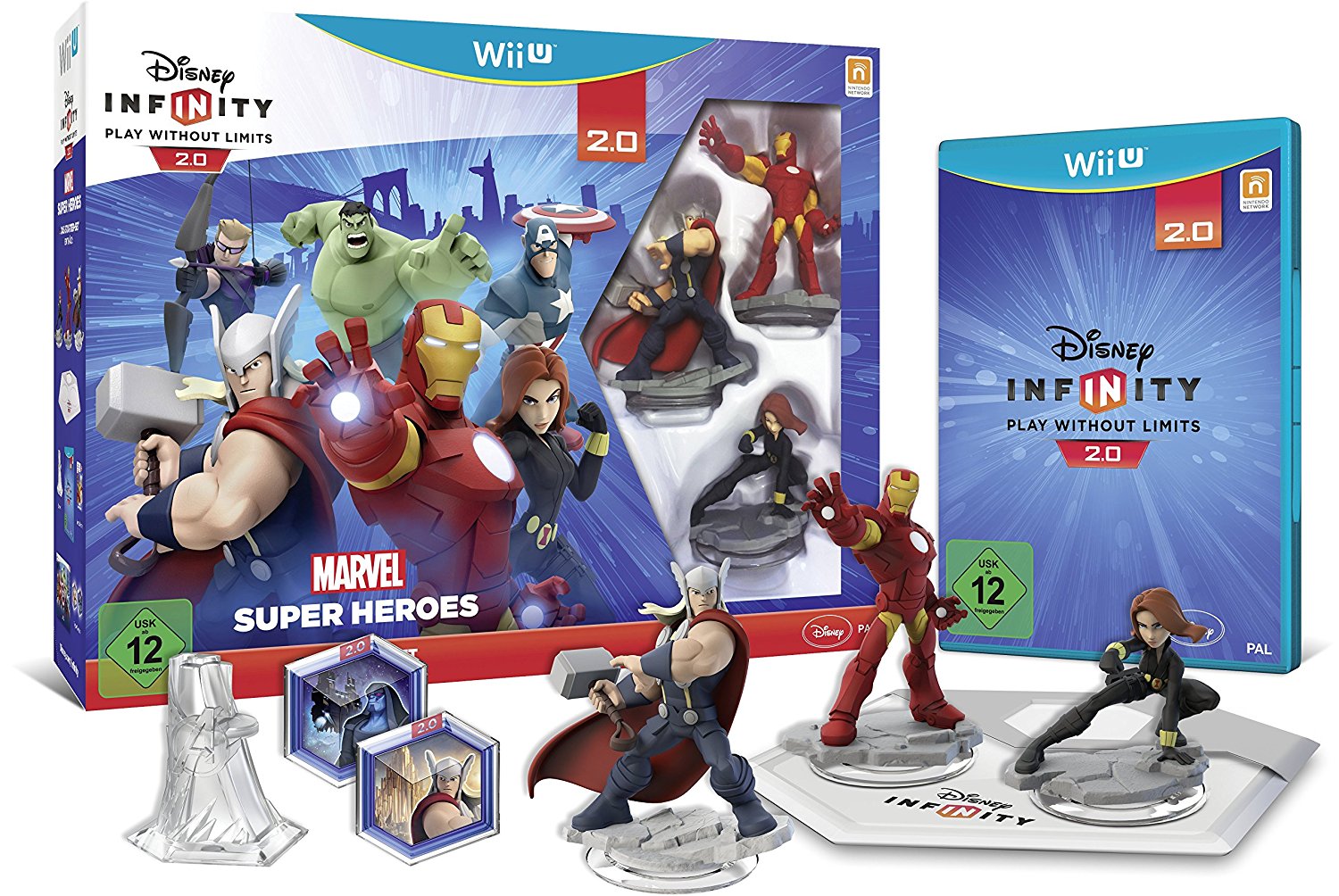 DISNEY INFINITY 2.0 ZESTAW MARVEL SUPER Wii U W-WA