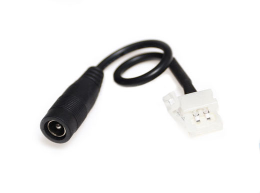 

Gniazdo złączka DC 2,1mm +spinka do taśma Led 10mm