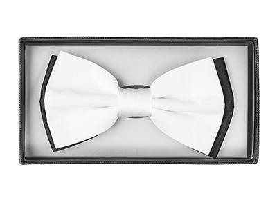 MUCHA + PUDEŁKO Muszka Męska Biało - Czarna mu16 Kod producenta MUG16MM