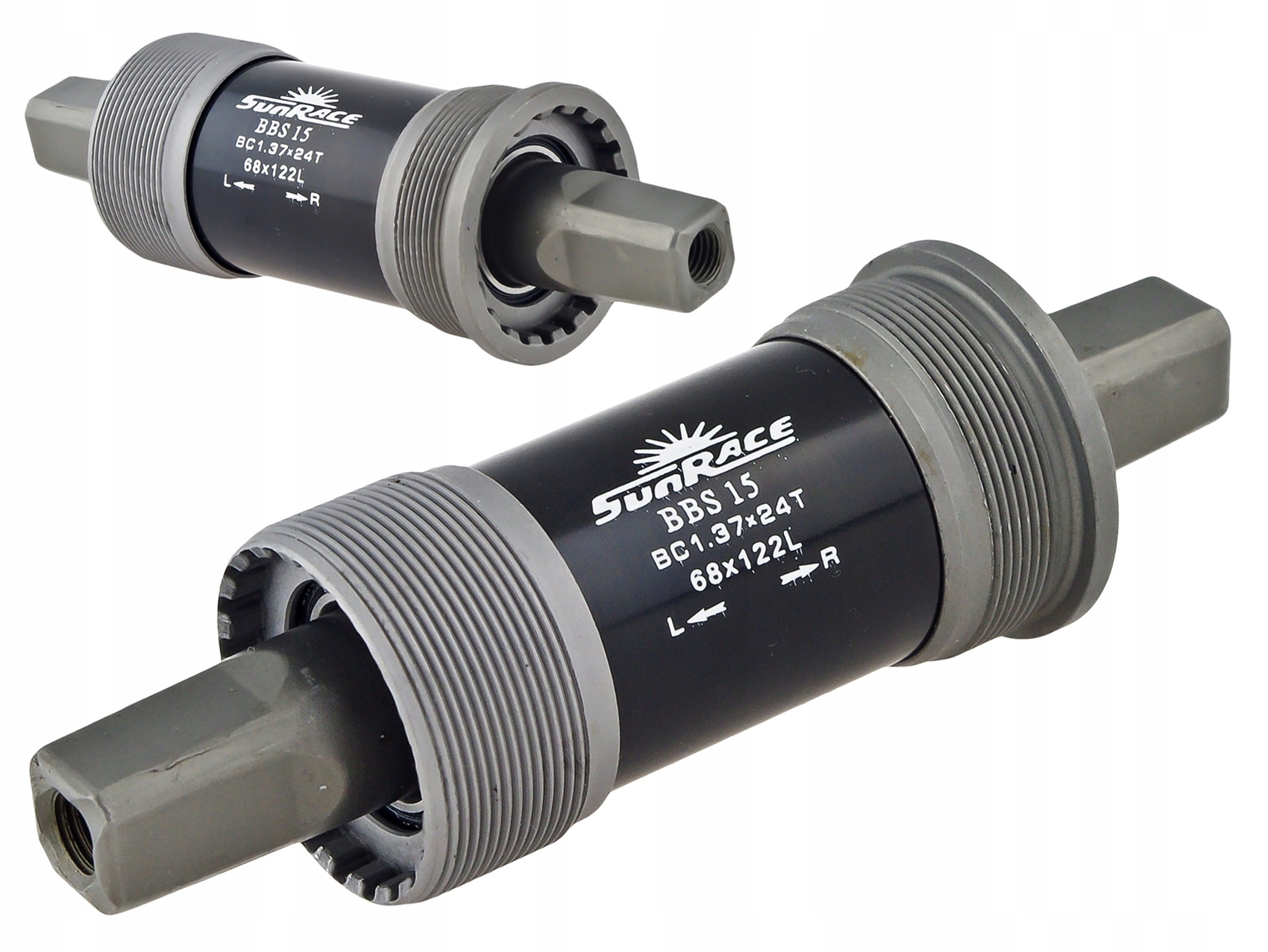 Sunrace BBS15 suport oś 113mm Bsa Brytyjski mufa 68mm kwadrat łożyska korby