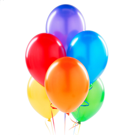 

Balony Metaliczne MIX Kolorów Ślub Wesele 100 szt