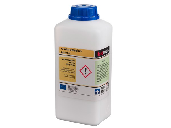 

Wodorowęglan Amonu Amoniak czysty 500g Biomus