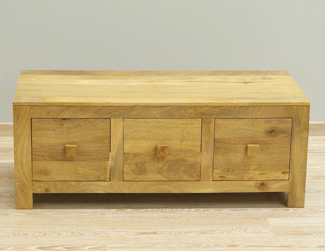 Stolik ława kolonialna indyjska drewno mango Marka Meble Świata