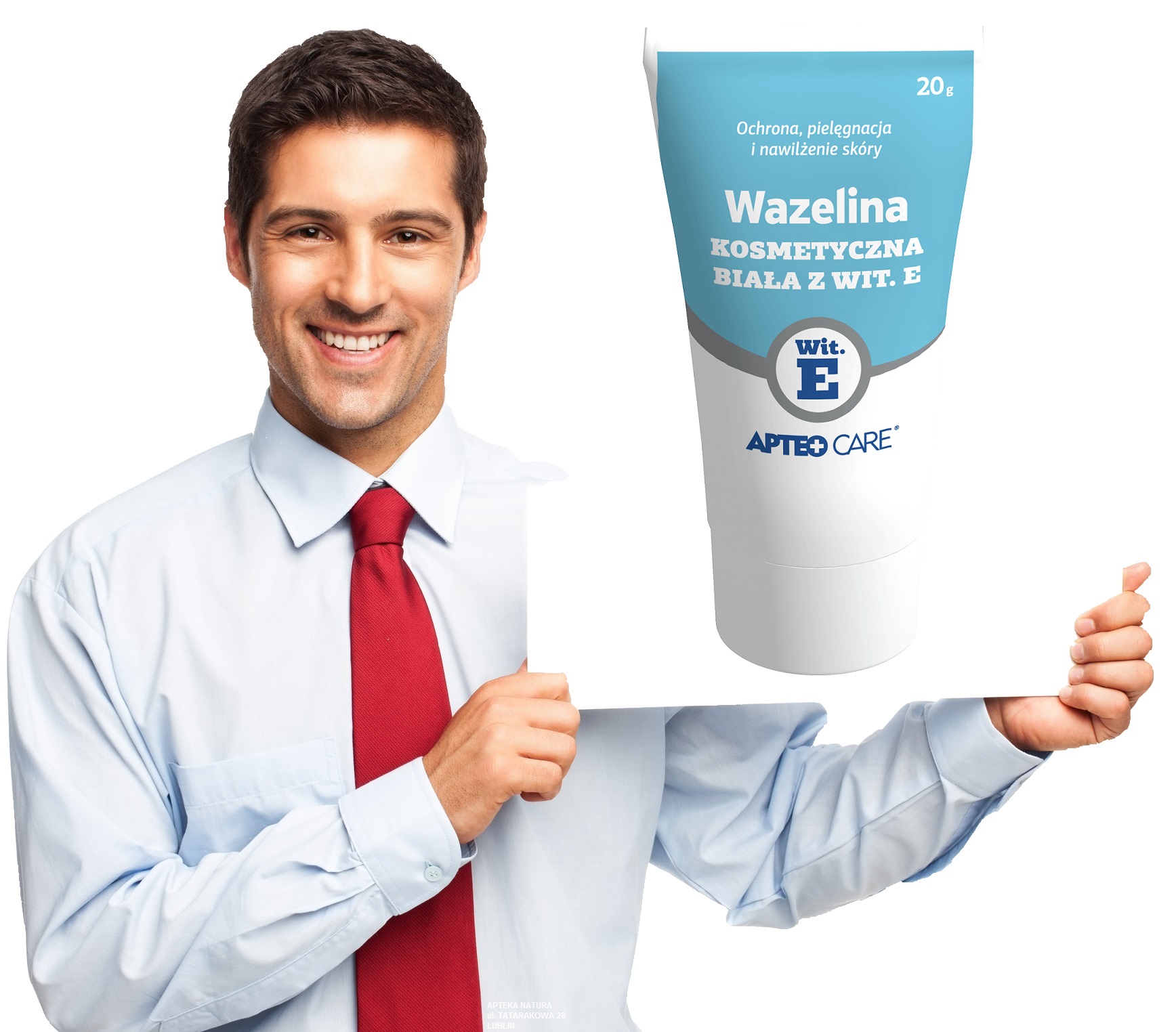 

Wazelina Kosmetyczna Biała Z Wit. E Apteo Care