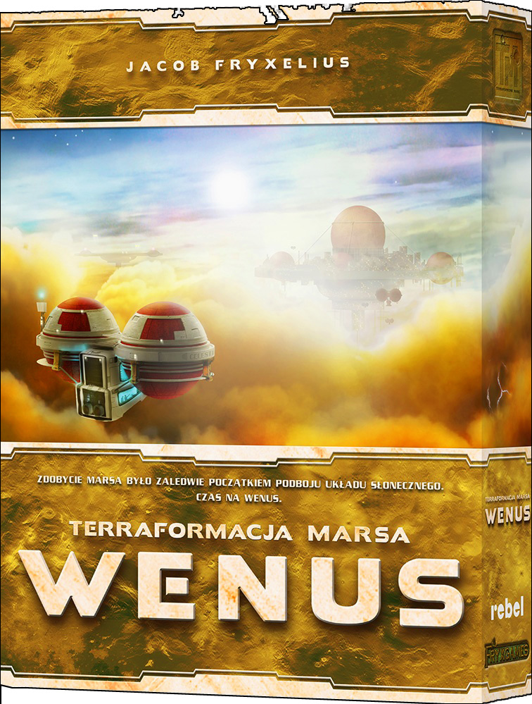 Gra PLanszoWA Terraformacja Marsa dodatek WENUS