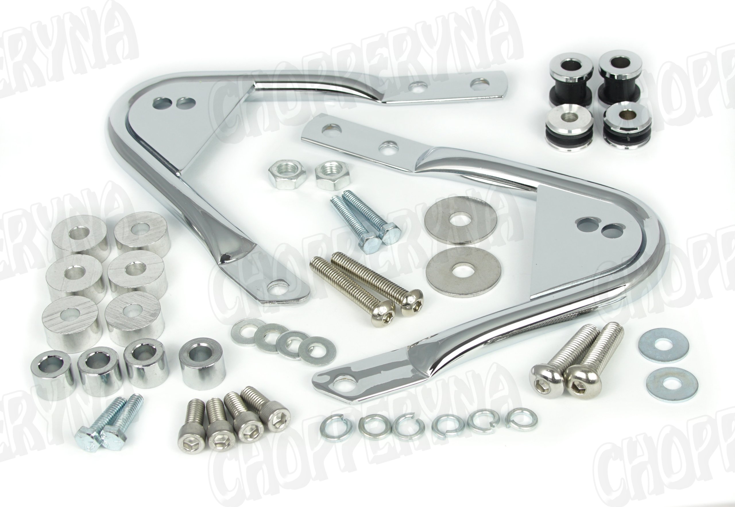 

Zestaw dokujący 4 pkt chrom Harley Road King 97-08