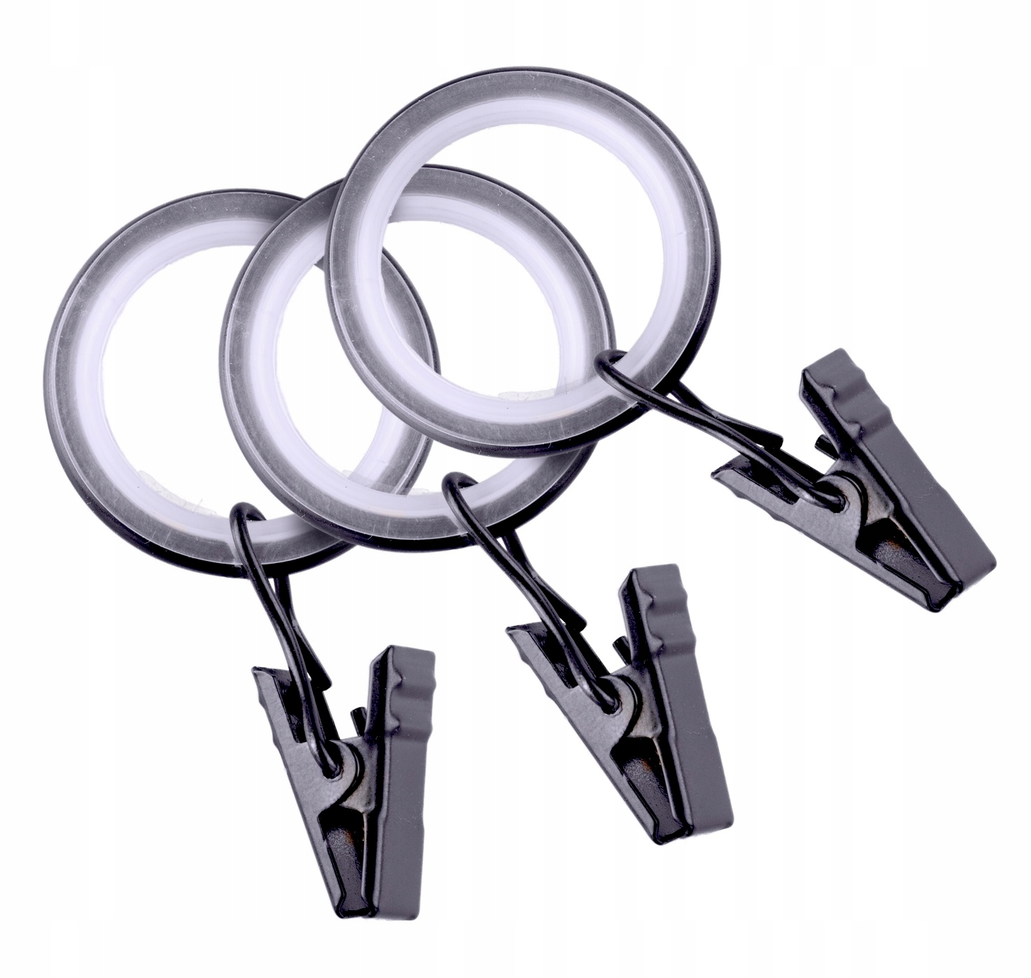 

Ciche Kółka Z Żabkami Do Karnisza Metal 16 i 19 MM