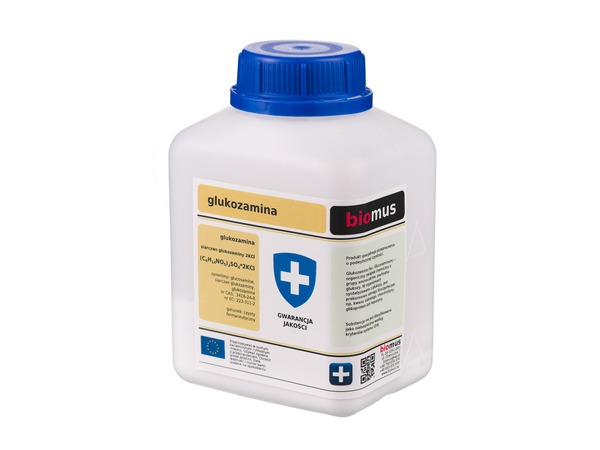 

Siarczan Glukozaminy Glukozamina 500g Biomus