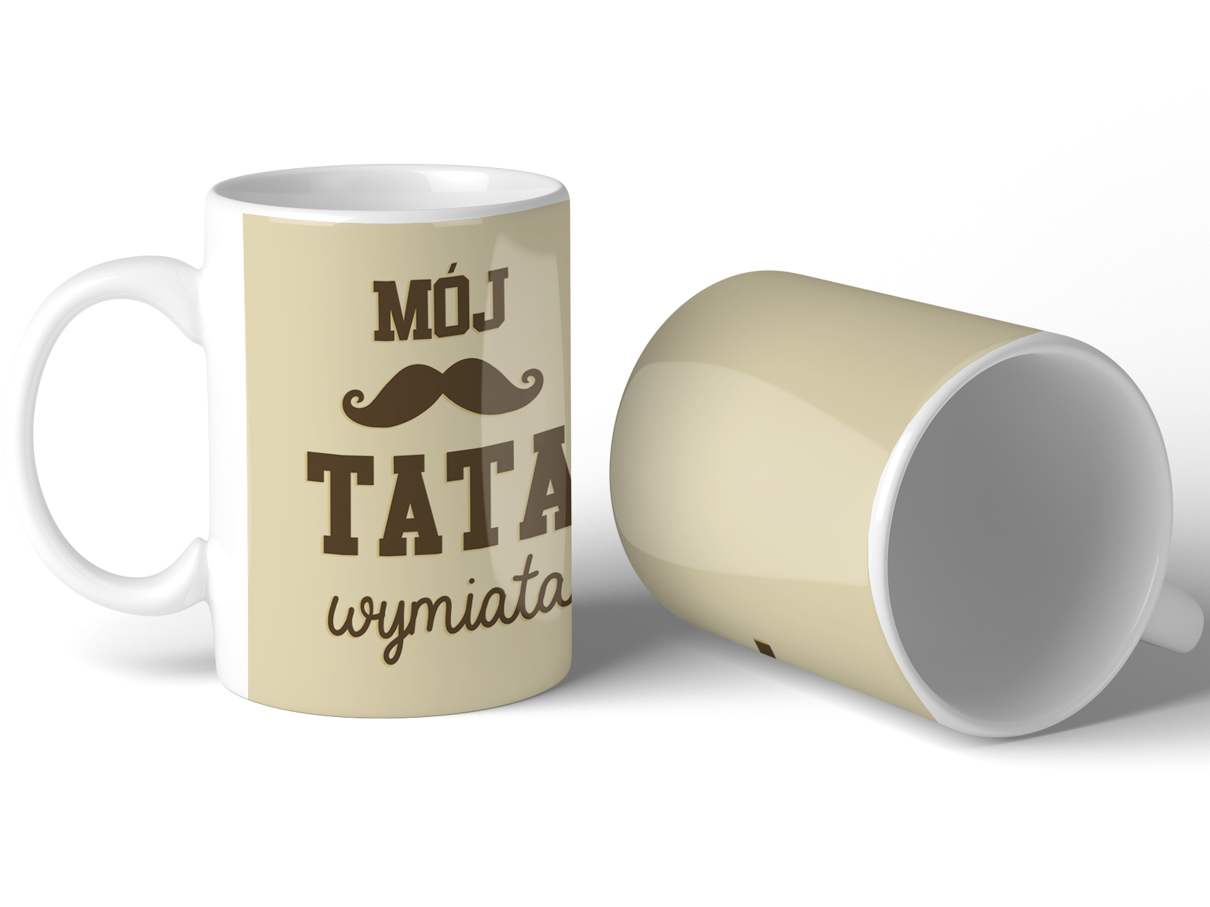 

Kubek Kubki Dla Taty Dzień Ojca Na Prezent 330ml