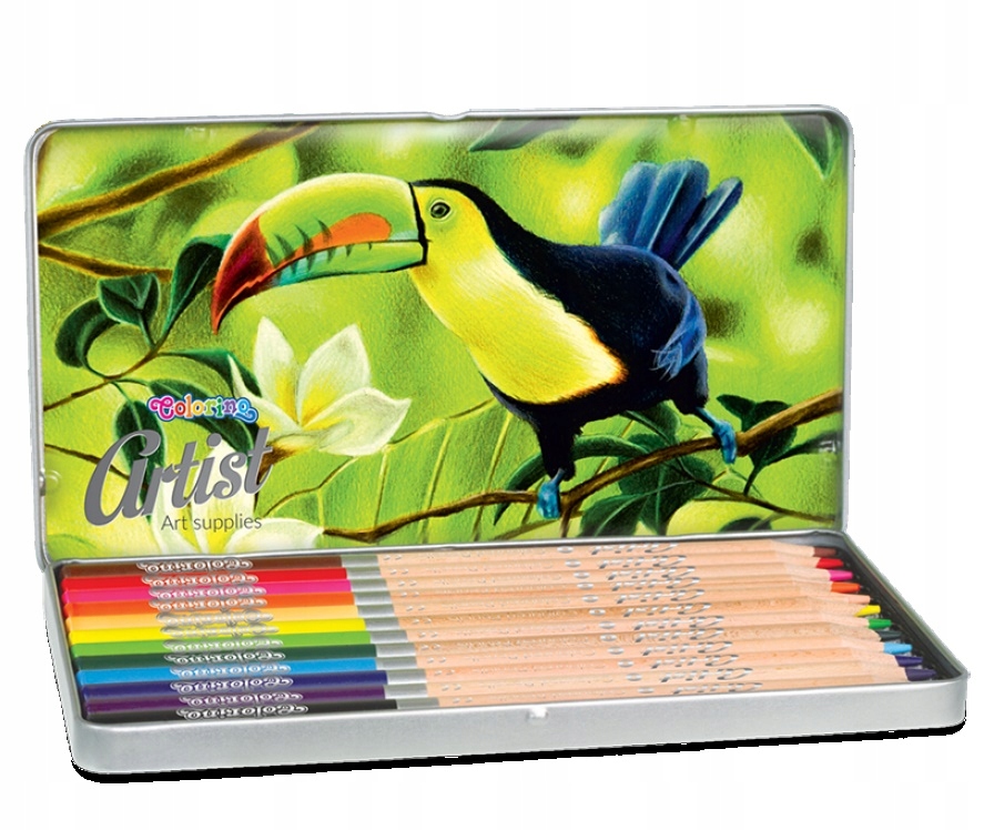 Colorino Карандаши, точилки для карандашей Artist 12 цветов 83256 м