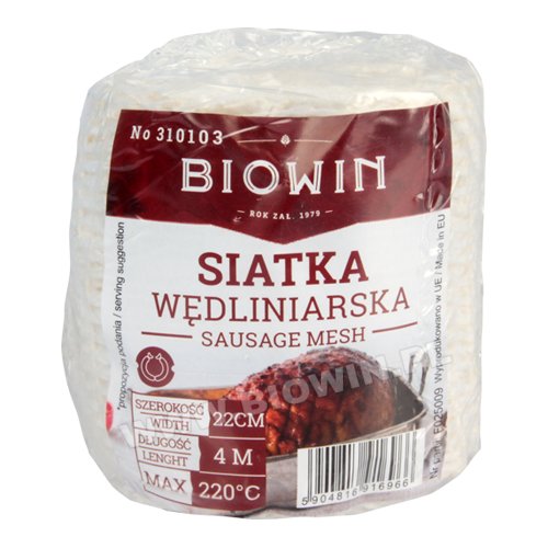

Siatka Wędliniarska 220/44 4m Do Szynek 2,5