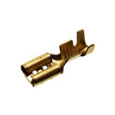 

Konektor żeński 4,8x0,5mm 1-1,5mm2 mosiądź x20szt
