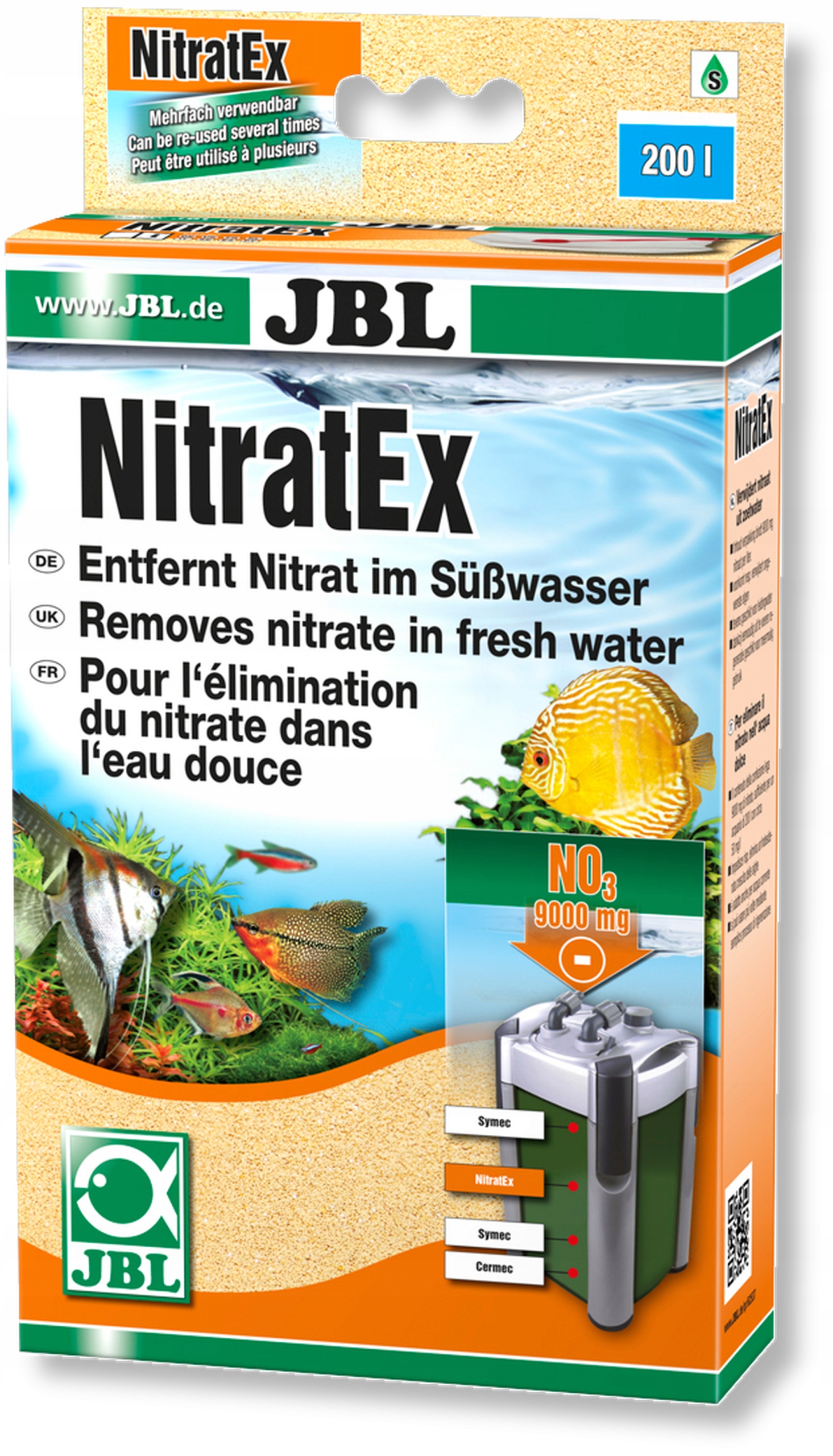 

Jbl Nitratex usuwa azotany 250ml 9000mg