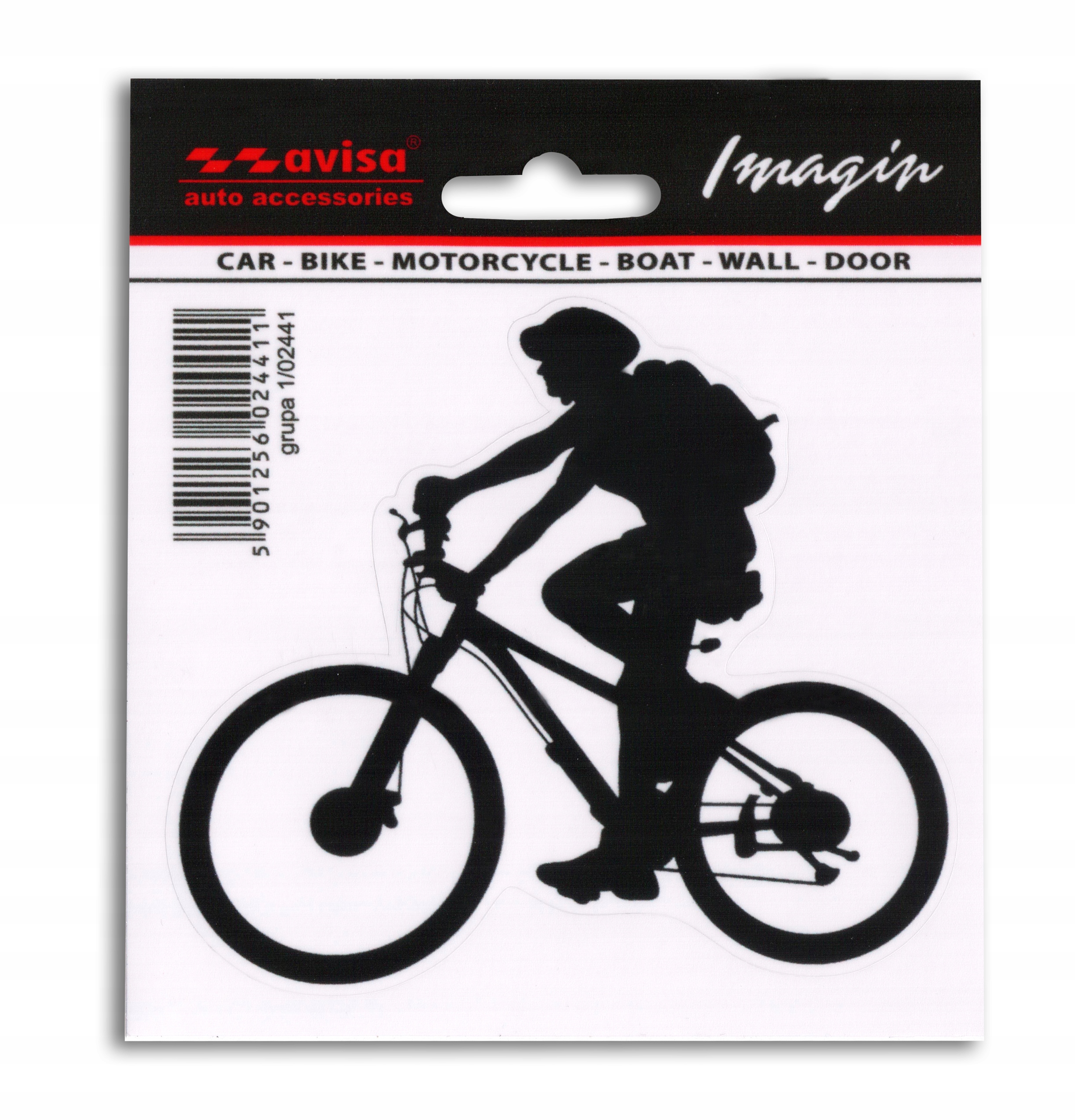 

Naklejka Na Samochód Auto Rowerzysta Mtb Bike