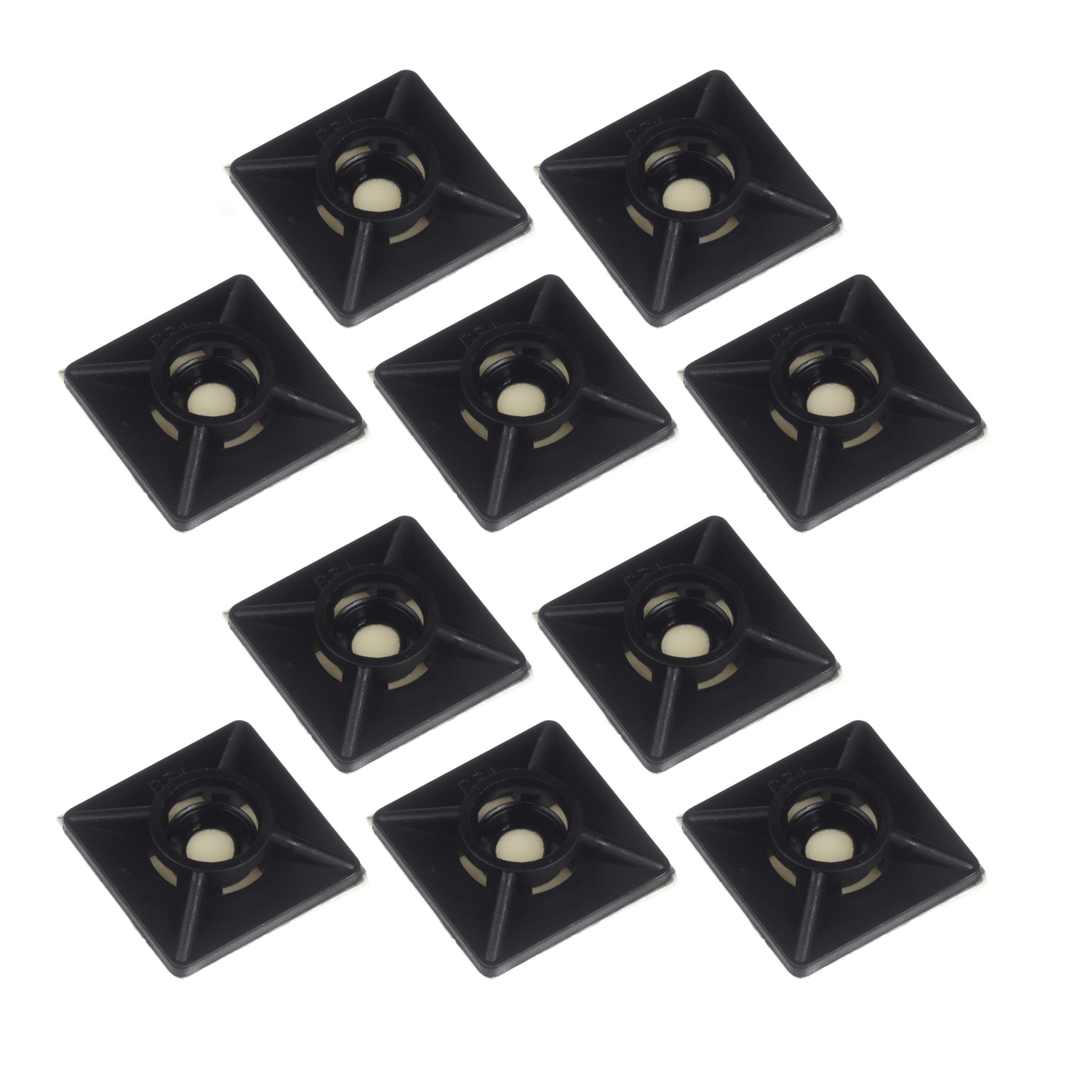 

Podstawki montażowe do opasek zacis 19x19mm czarne