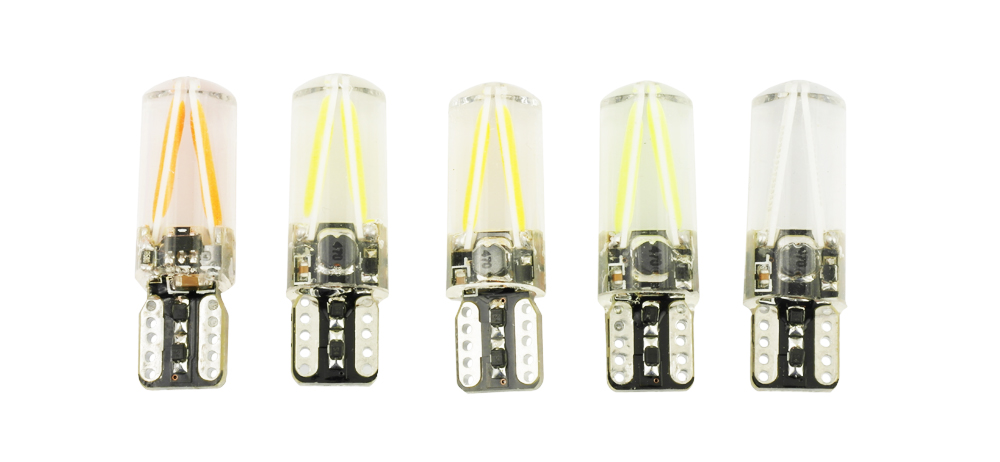 Żarówka LED W5W COB 2W Filament 12V 24V Czerwona Producent Interlook