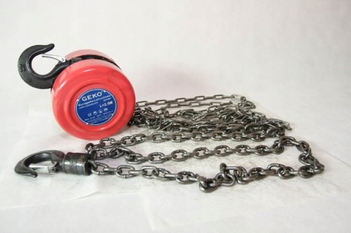 MOCNA WCIĄGARKA WYCIĄGARKA ŁAŃCUCHOWA 1T EAN (GTIN) 5901477104992