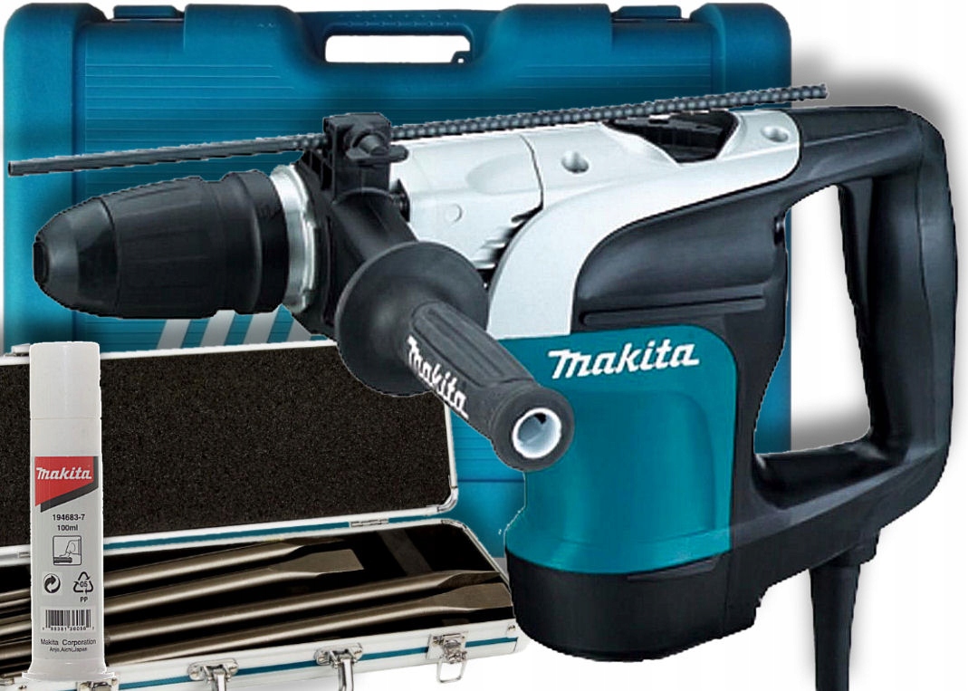 M ot udarowo obrotowy SDS Max HR4002 MAKITA osprz HR4002 kpl