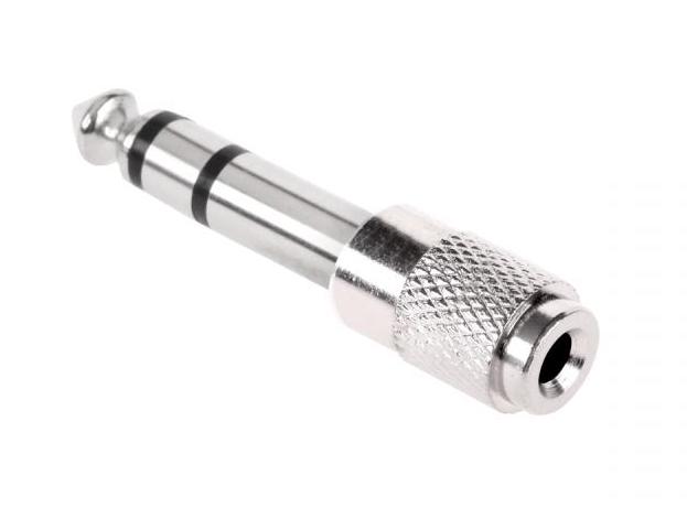 

Redukcja przejściówka Jack 6.3 3.5 stereo