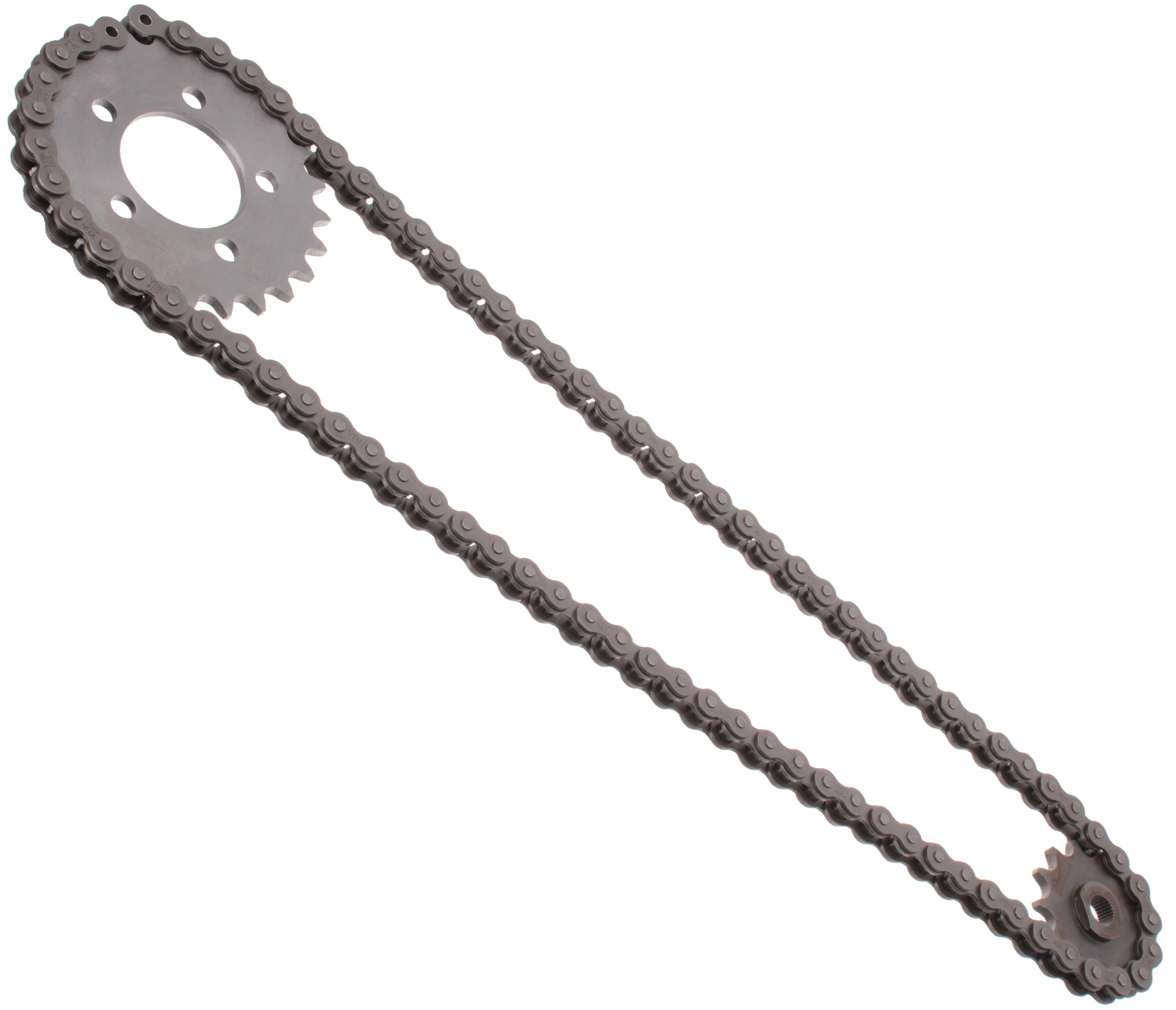 43454 - ЗВЕЗДОЧКА ПЕРЕДНЯЯ ЗАДНЯЯ + ЦЕПЬ ROMET КАРМАННЫЙ ВЕЛОСИПЕД 415H