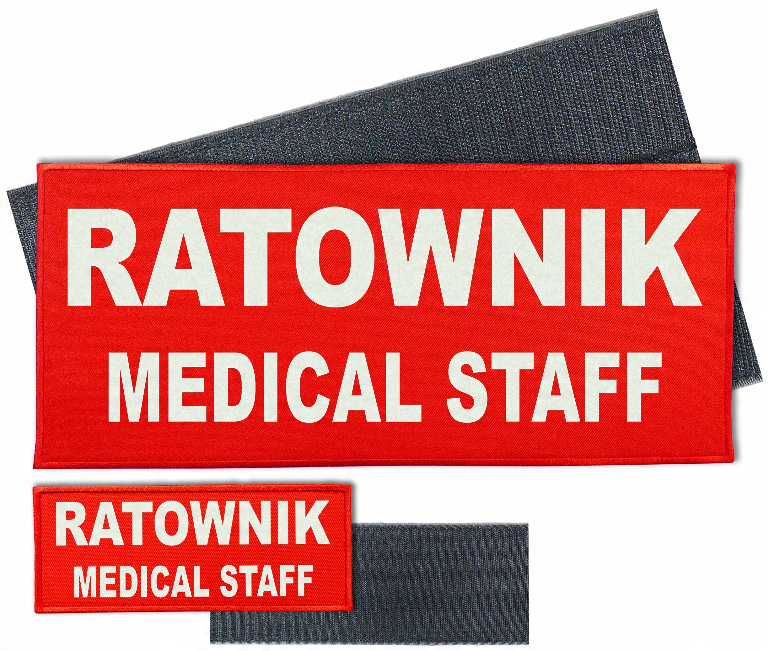 

Zestaw Emblematów Z Rzepem Ratownik Medical Staff