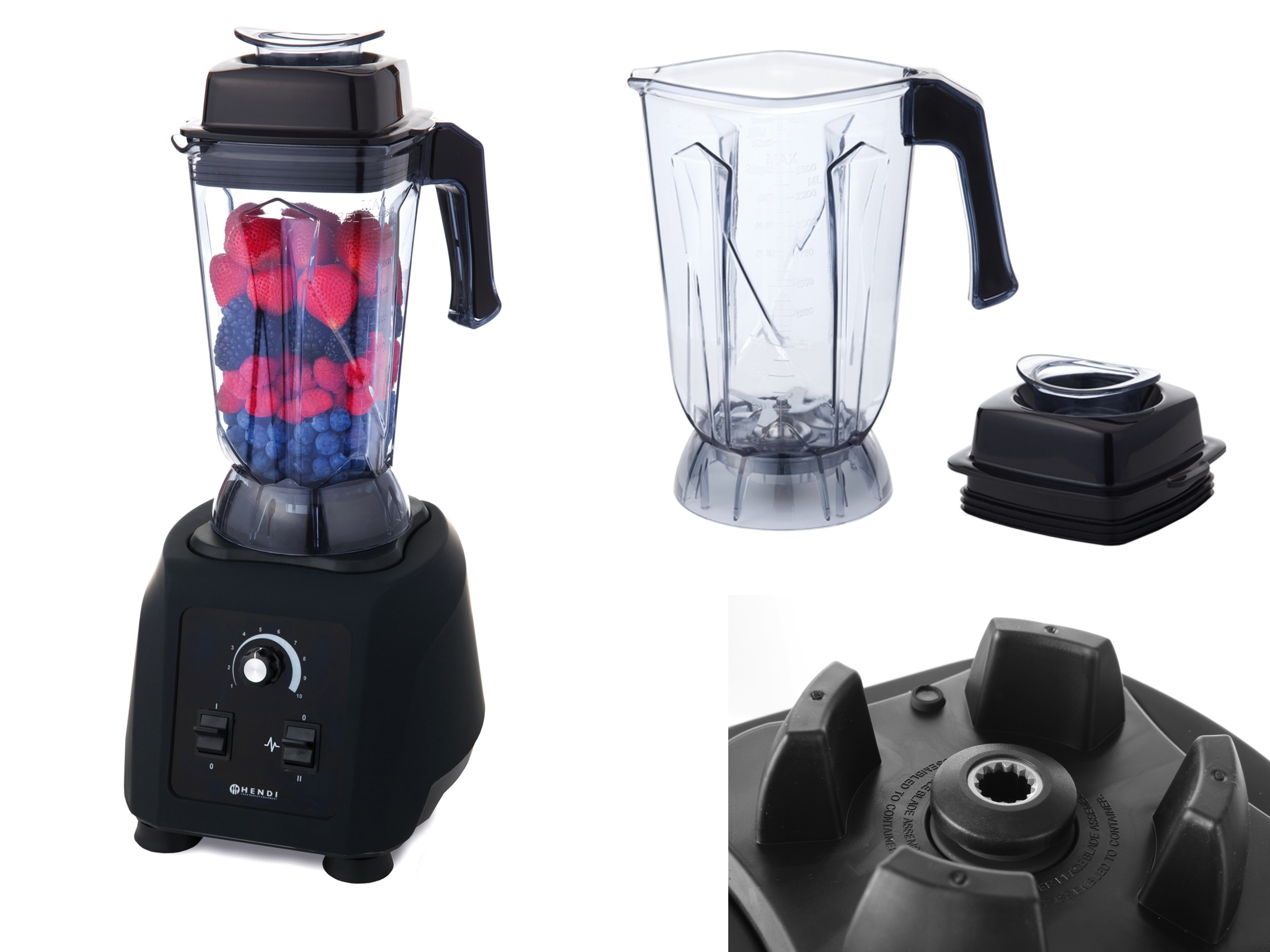 

Blender Kielichowy Barowy O Wysokiej Mocy 2,5L