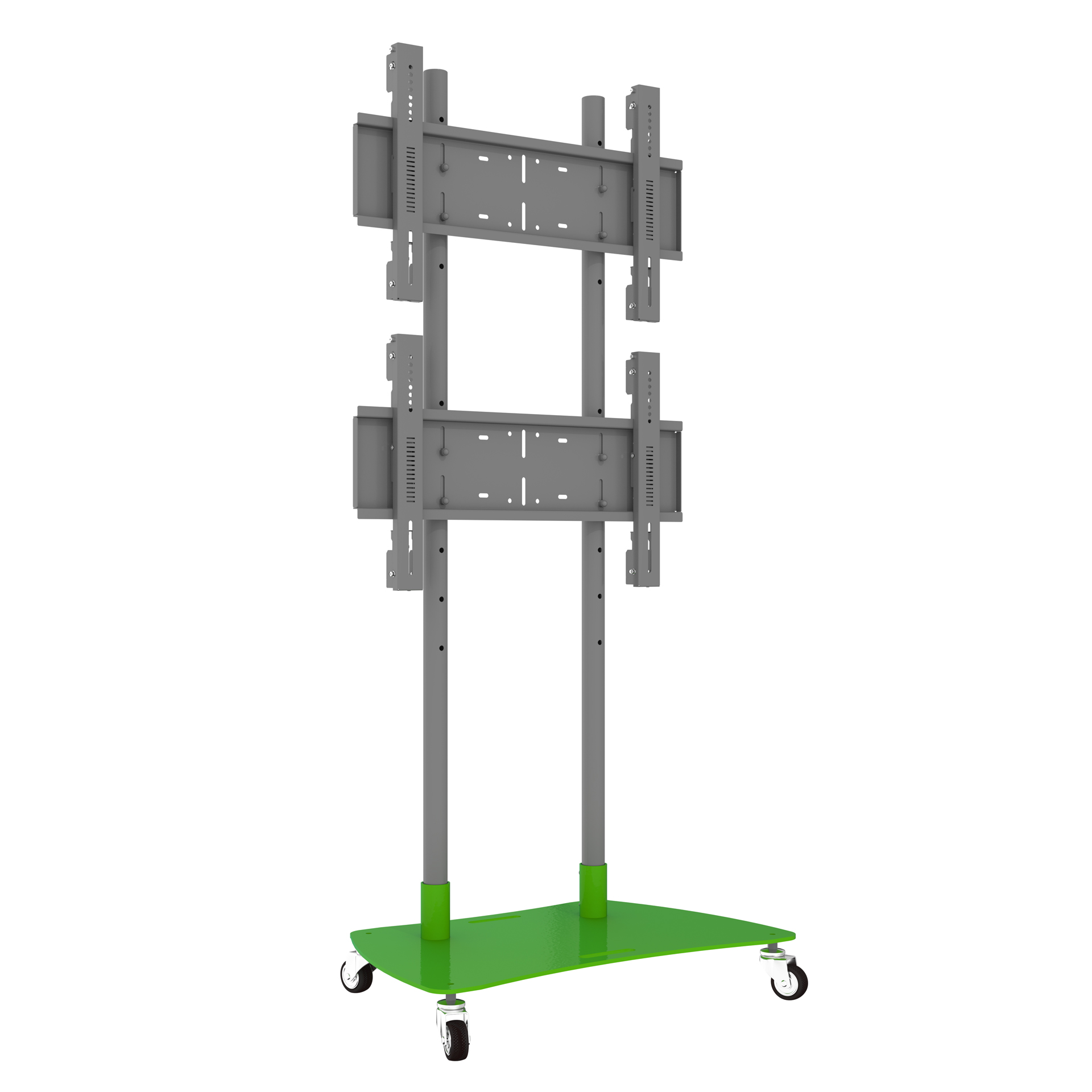 STOJAK STAND WÓZEK STATYW PODSTAWA 2 MONITORY TV Model PODSTAWA NA TV MONITOR