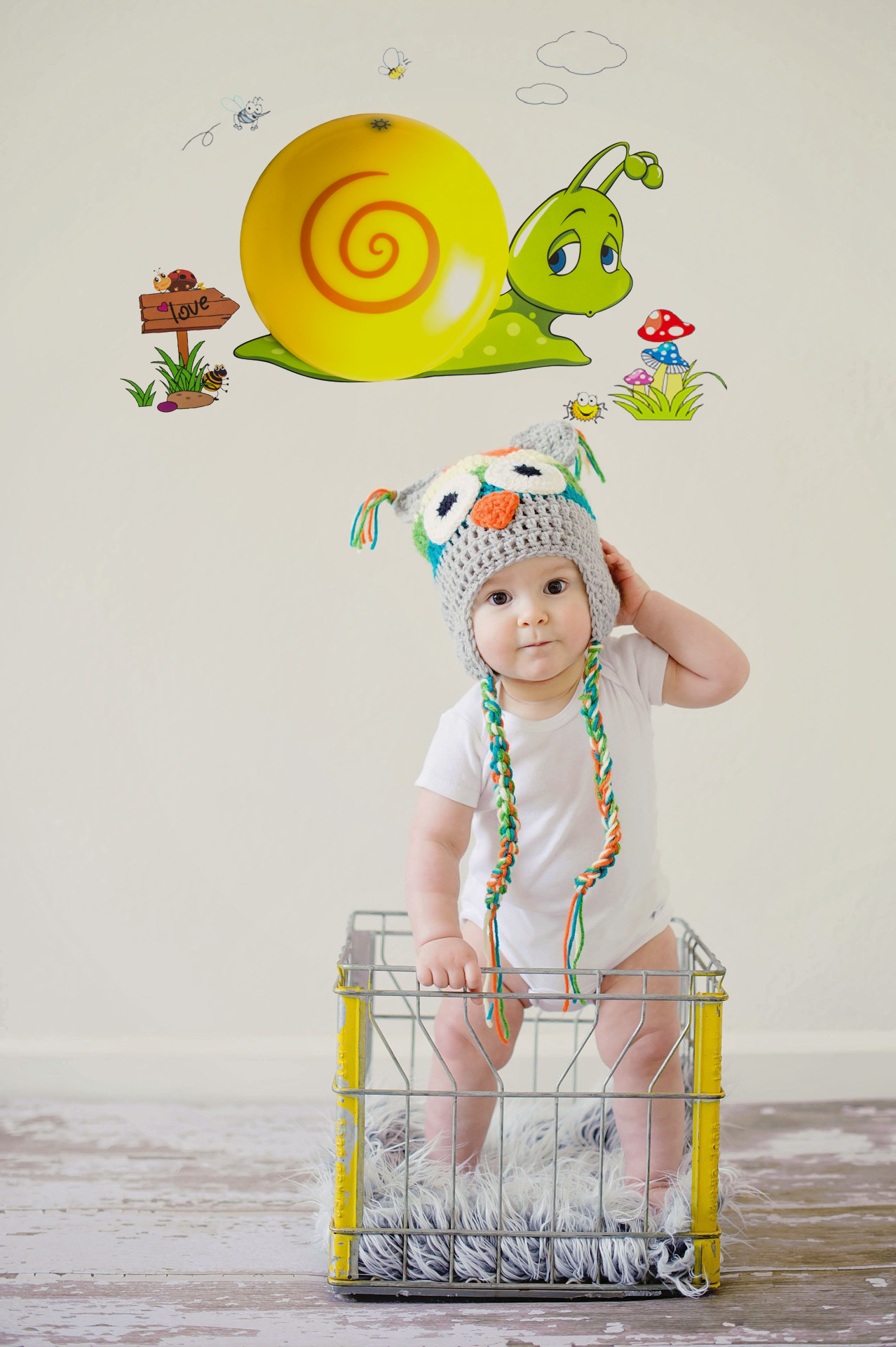 Lampka nocna LED światełko naklejka do dziecięcego Bohater inny