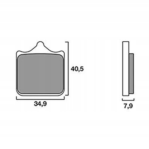 KLOCKI HAM BREMBO PRZÓD APRILIA RSV 1000 TUONO R Producent Brembo