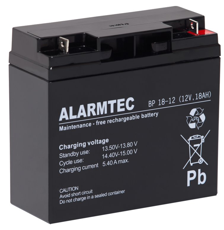 

Akumulator Alarmtec 12V 18Ah Alarm Ups Agm Bateria