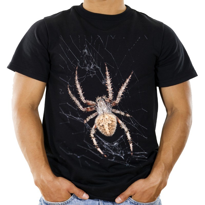 

Koszulka z pająkiem pająk krzyżak t-shirt -XXL- Hq