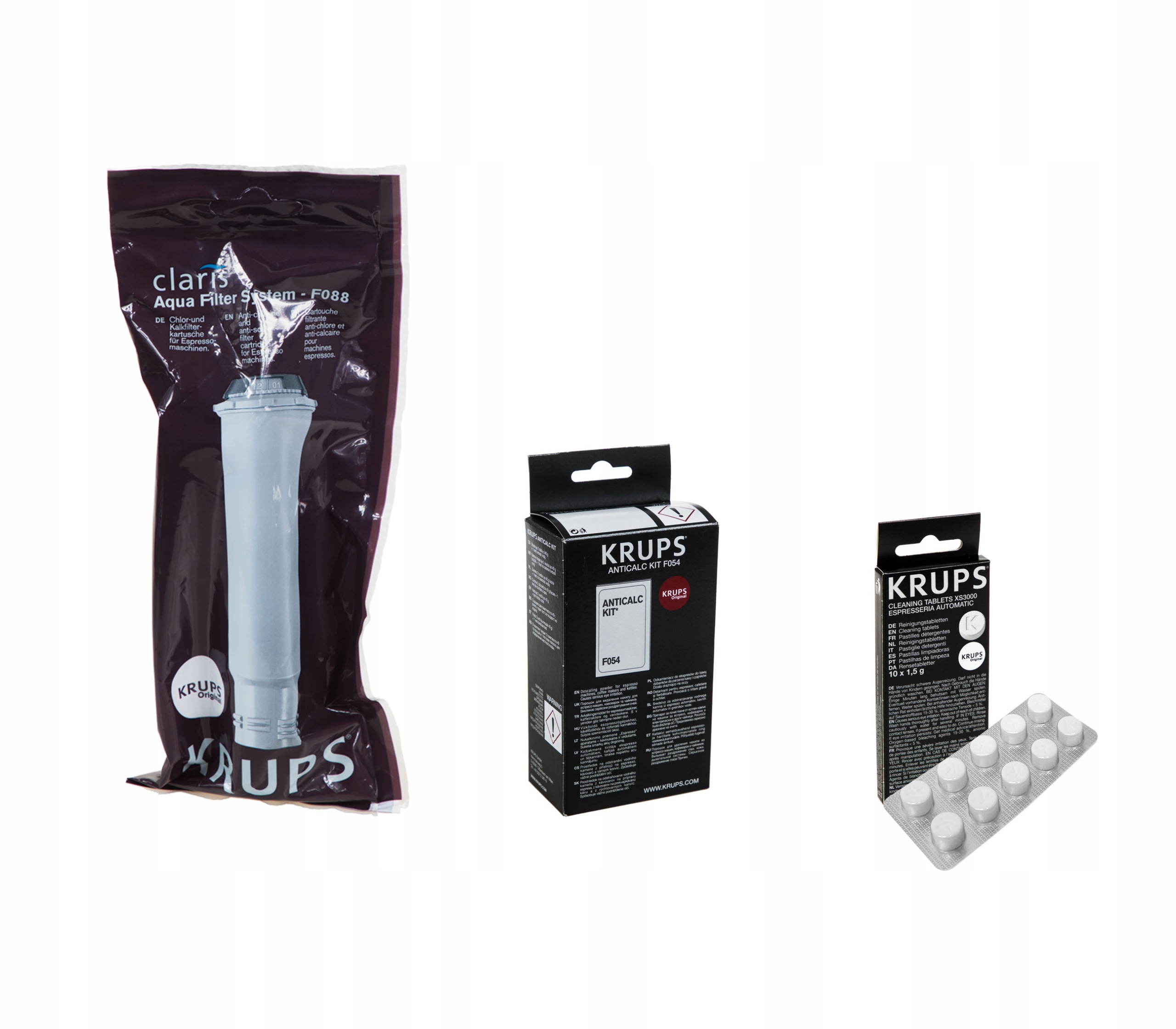 

Filtr Wody Krups F088 Tabletki XS3000 Odkamieniacz
