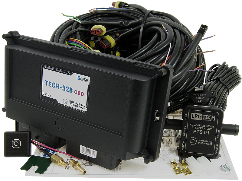 LPGTECH TECH 328 OBD ELEKTRONIKA SEKWENCJA 8 CYL
